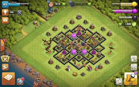 部落冲突8本怎么带兵