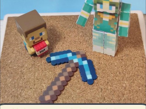 迷你世界钻石稿怎么做